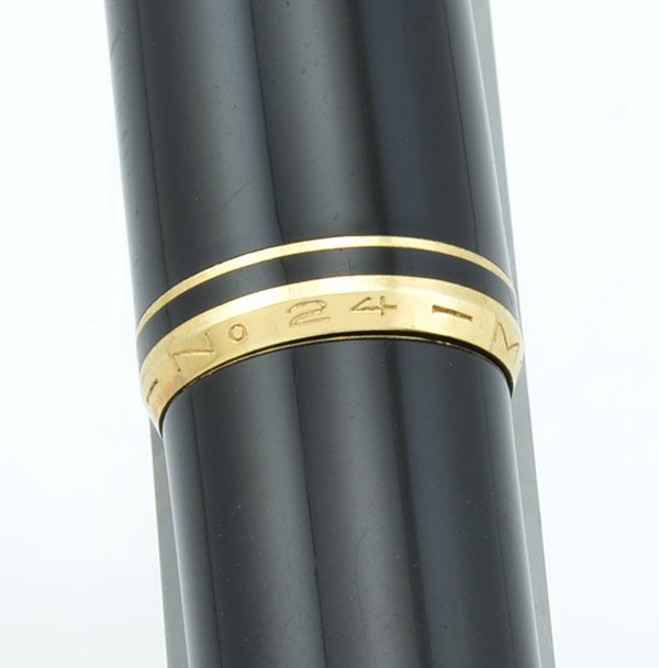 Montblanc 24 Fountain Pen - 1960s, Basic Black, 14k Extra Fine Nib